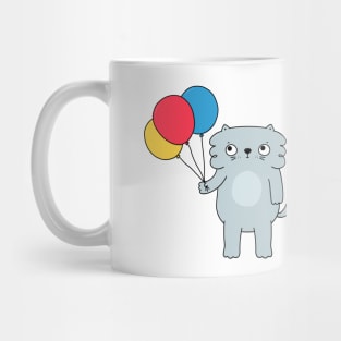 Balloon cat Mug